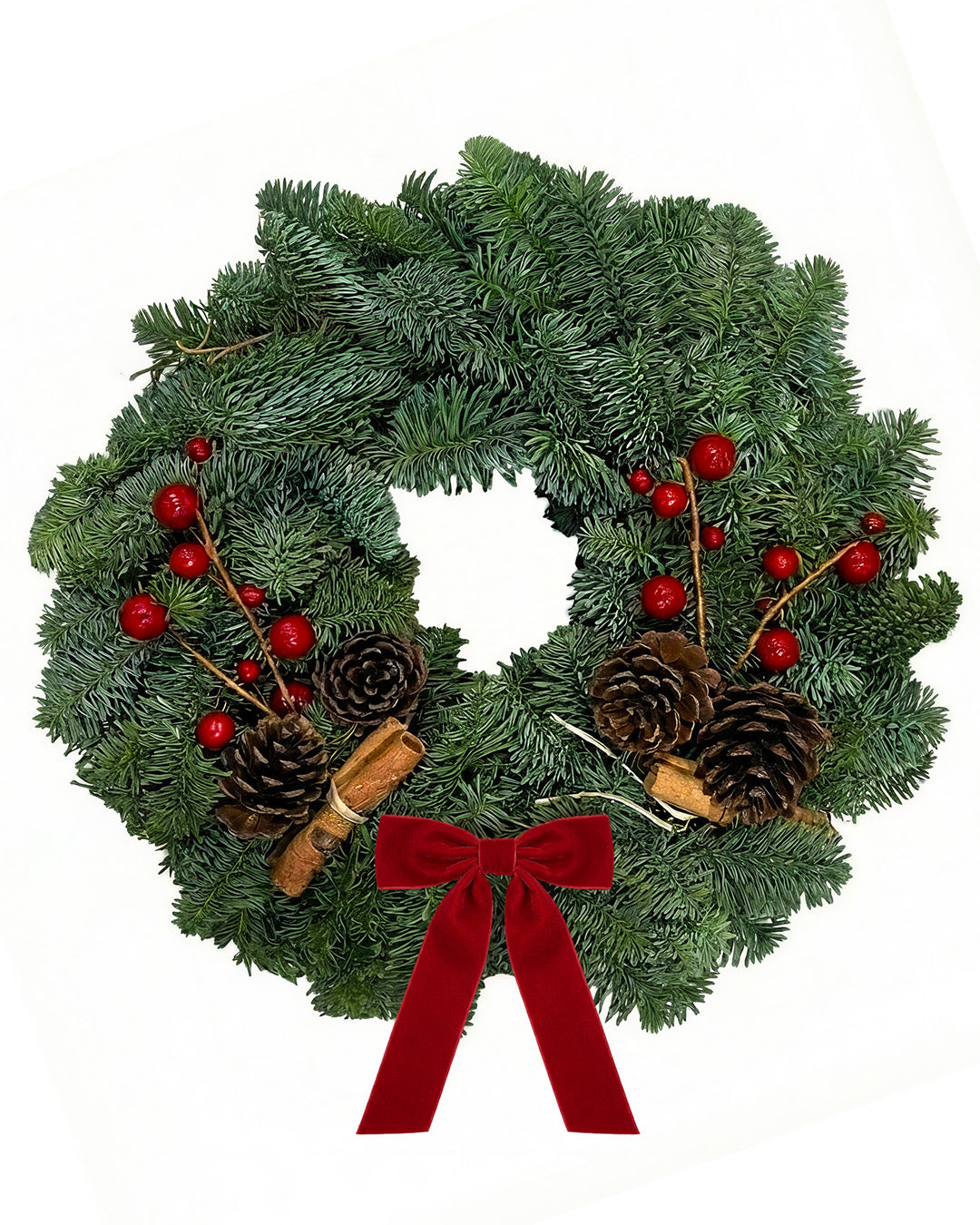 Festive Wreath Luxury Natural