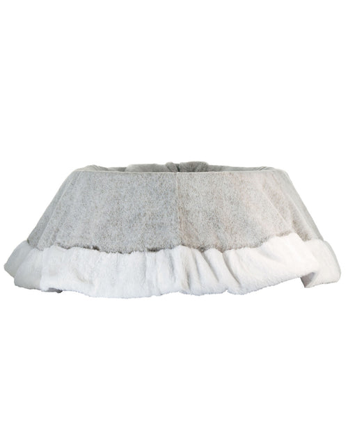 Tree Skirt - Faux Fur (Grey)