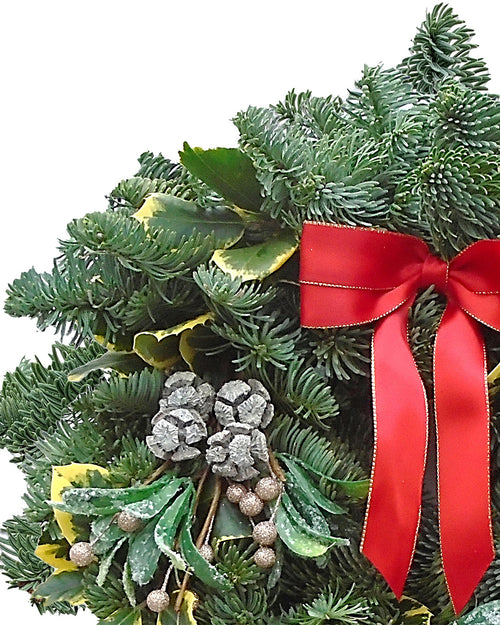 Luxury Natural Christmas Wreath - Enchanted Holly