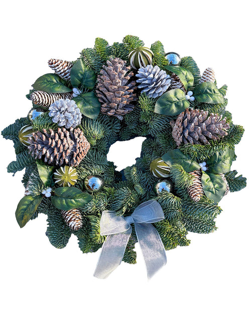 Nordic Nights Christmas Wreath - Luxury Natural