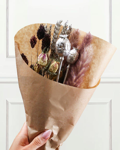 Dried Flower Bouquet - Christmas Rudolph