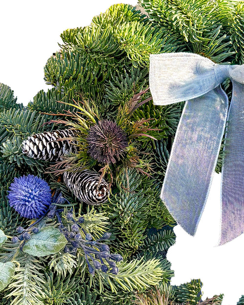 Enchanted Wishes Christmas Wreath - Luxury Natural