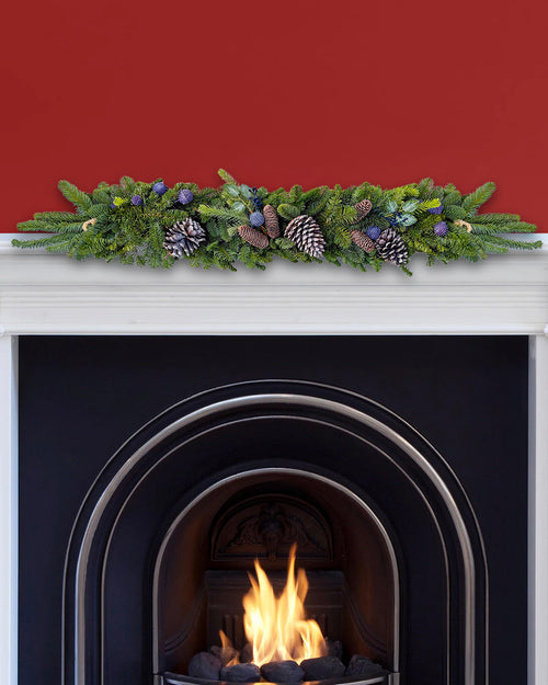 Nordic Nights Christmas Garland - Luxury Natural