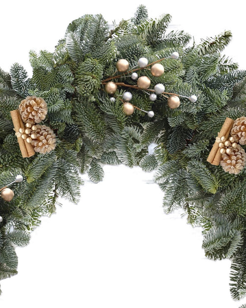 Luxury Decorated Christmas Garland - Nordic