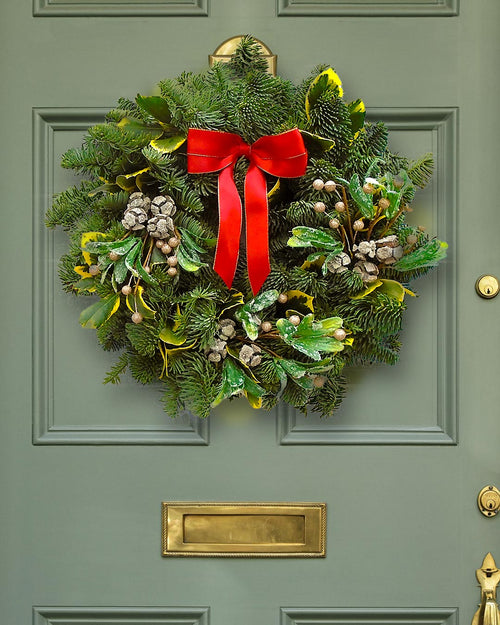 Luxury Natural Christmas Wreath - Enchanted Holly