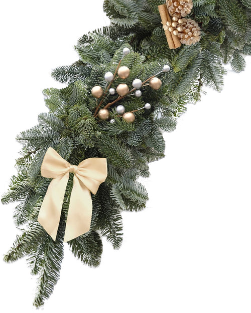 Luxury Decorated Christmas Garland - Nordic
